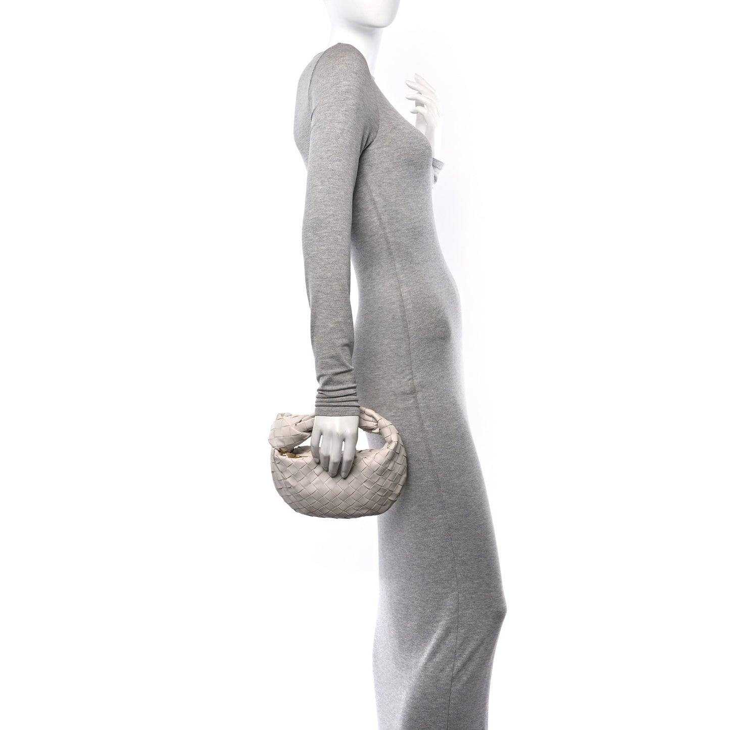 Drummed Calfskin Large Edge Shoulder Bag Black