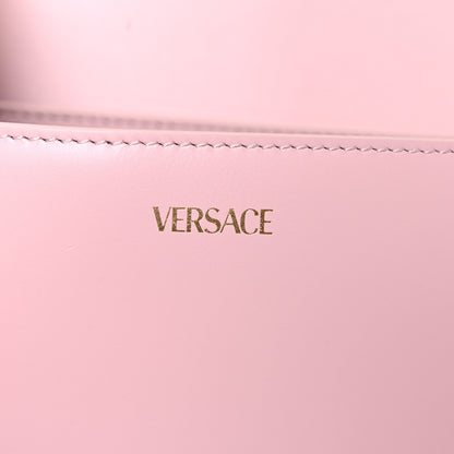 Versace Calfskin Medium Greca Goddess Shoulder Bag Pale Pink 6 of 10