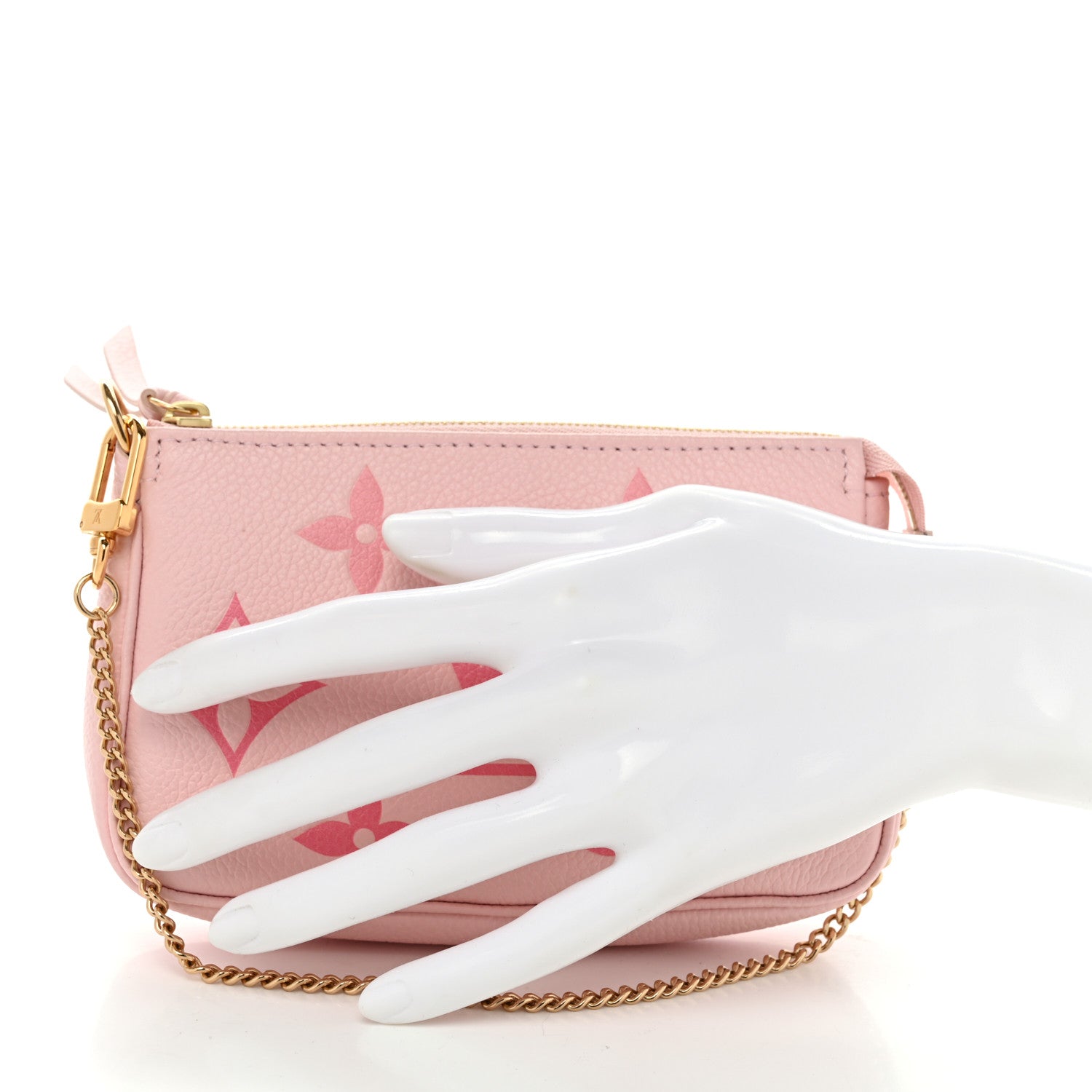 Louis Vuitton Empreinte Monogram Giant By The Pool Mini Pochette Accessories Bouton De Rose 2 of 9