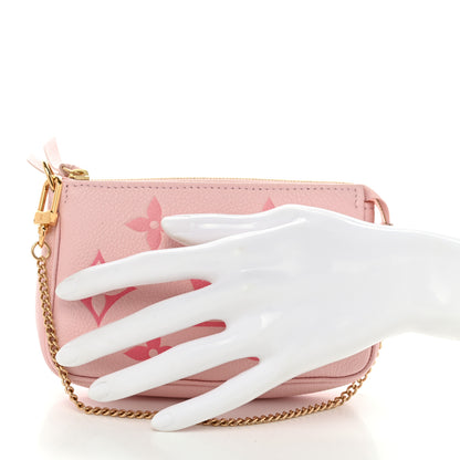 Louis Vuitton Empreinte Monogram Giant By The Pool Mini Pochette Accessories Bouton De Rose 2 of 9