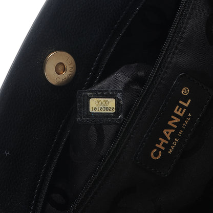 Chanel Caviar Quilted Shopping Tote Black 7 of 7