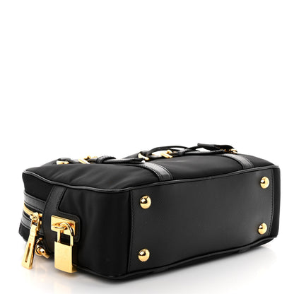 Prada Tessuto Nylon Saffiano Bauletto Black 4 of 9