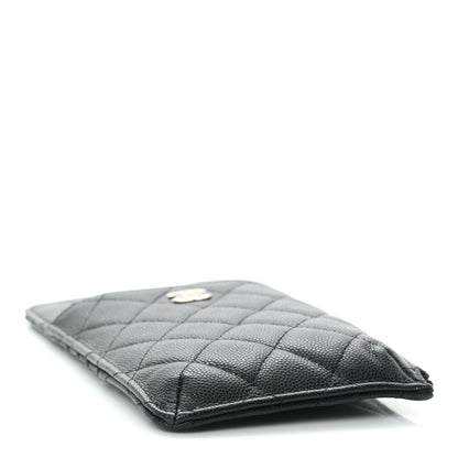 Chanel Caviar Quilted Classic iPhone Pouch Black 4 of 9