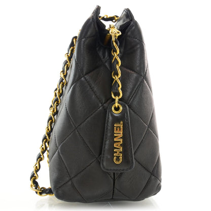 Chanel Lambskin Shoulder Bag Black 5 of 8