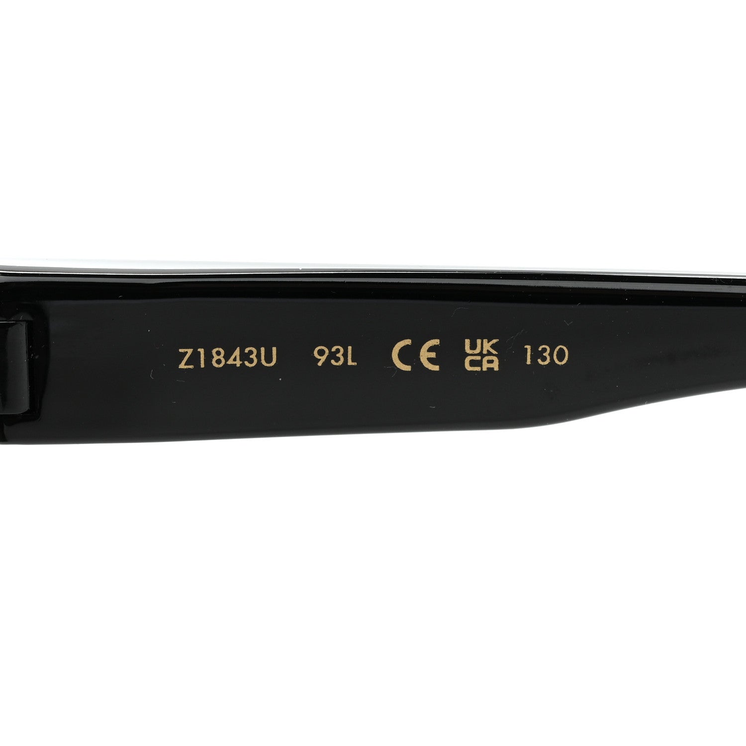 Louis Vuitton Nylon LV Shadow Square Sunglasses Z1843U Black 5 of 7