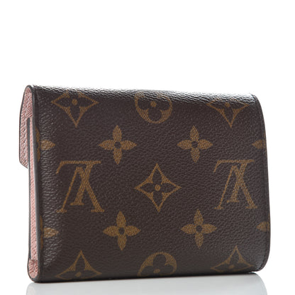 Louis Vuitton Monogram Victorine Wallet Rose Ballerine 3 of 9