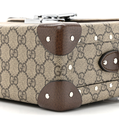 Gucci GG Supreme Monogram Globe-Trotter Beauty Case Brown 9 of 10
