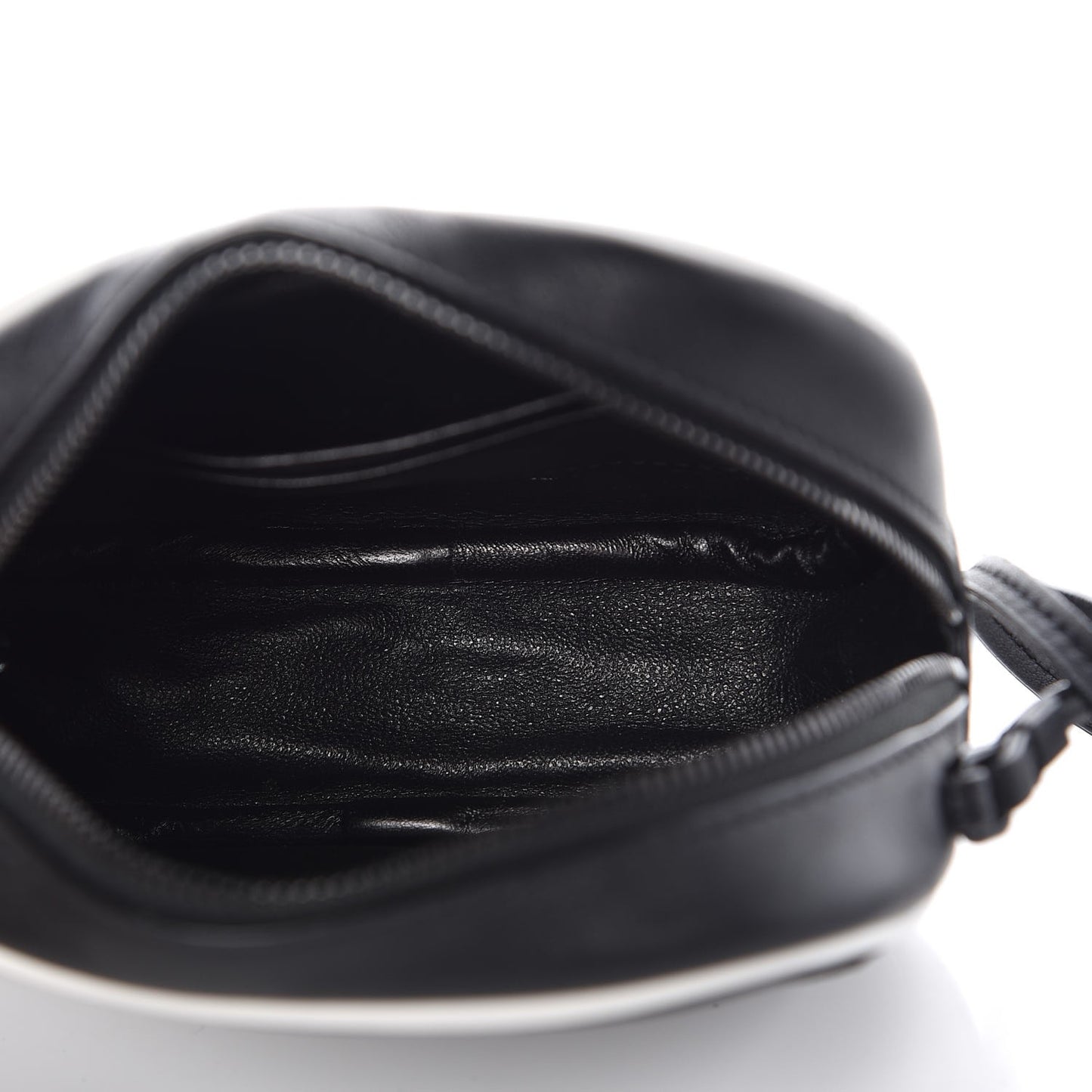 Nappa Monogram Blogger Bag Black White
