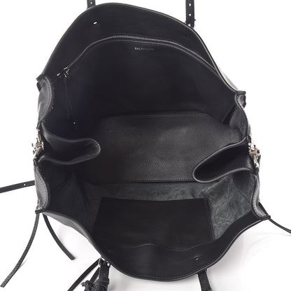 Balenciaga Veau Papier B4 Zip Around Tote Black 6 of 14