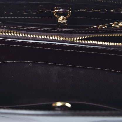 Louis Vuitton Vernis Virginia PM Amarante 6 of 7