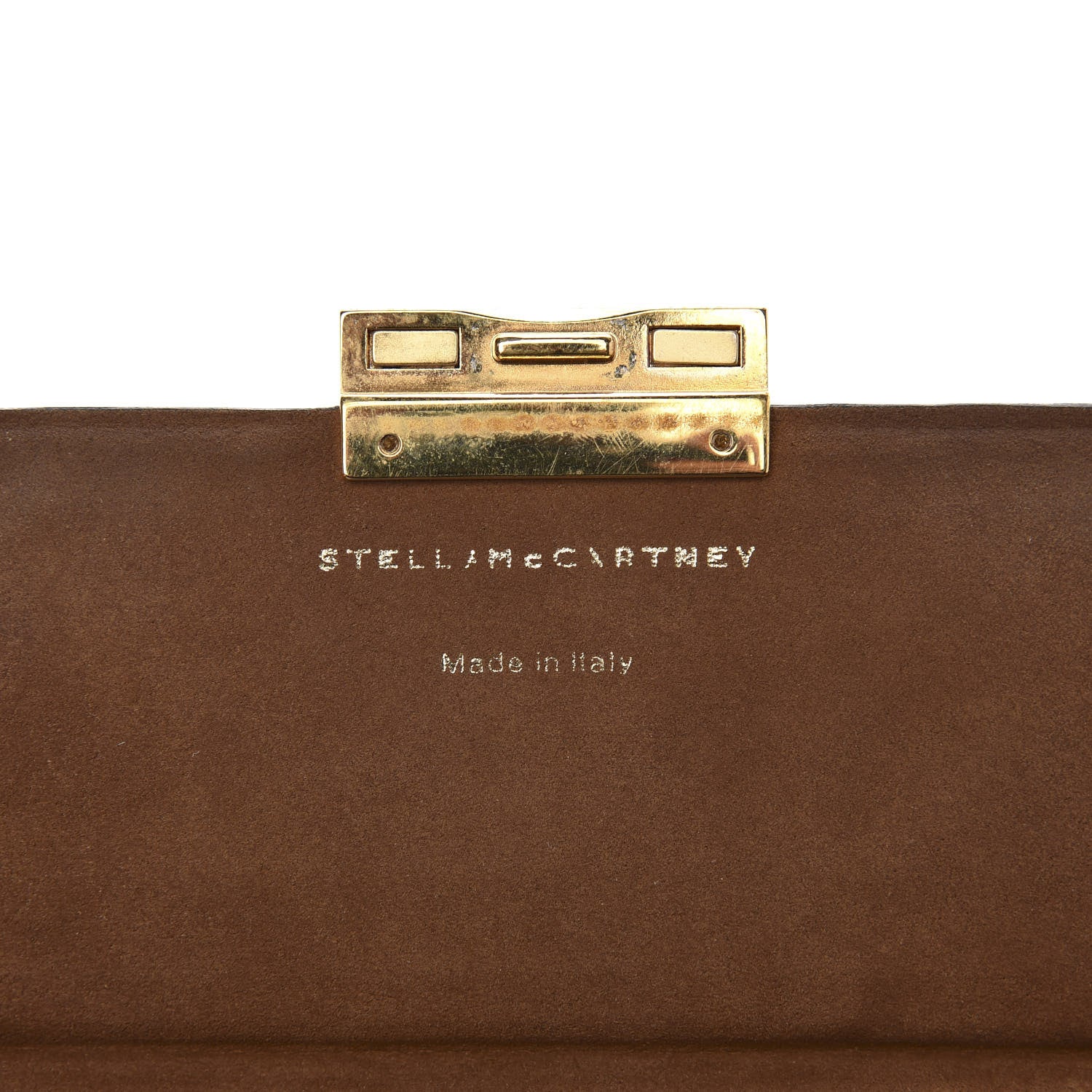 Stella McCartney Faux Napa Beckett Napa Clutch Black 6 of 10