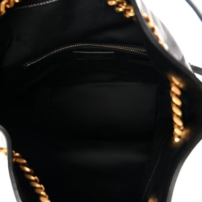 Saint Laurent Lambskin Matelasse Monogram Joe Backpack Black 5 of 10