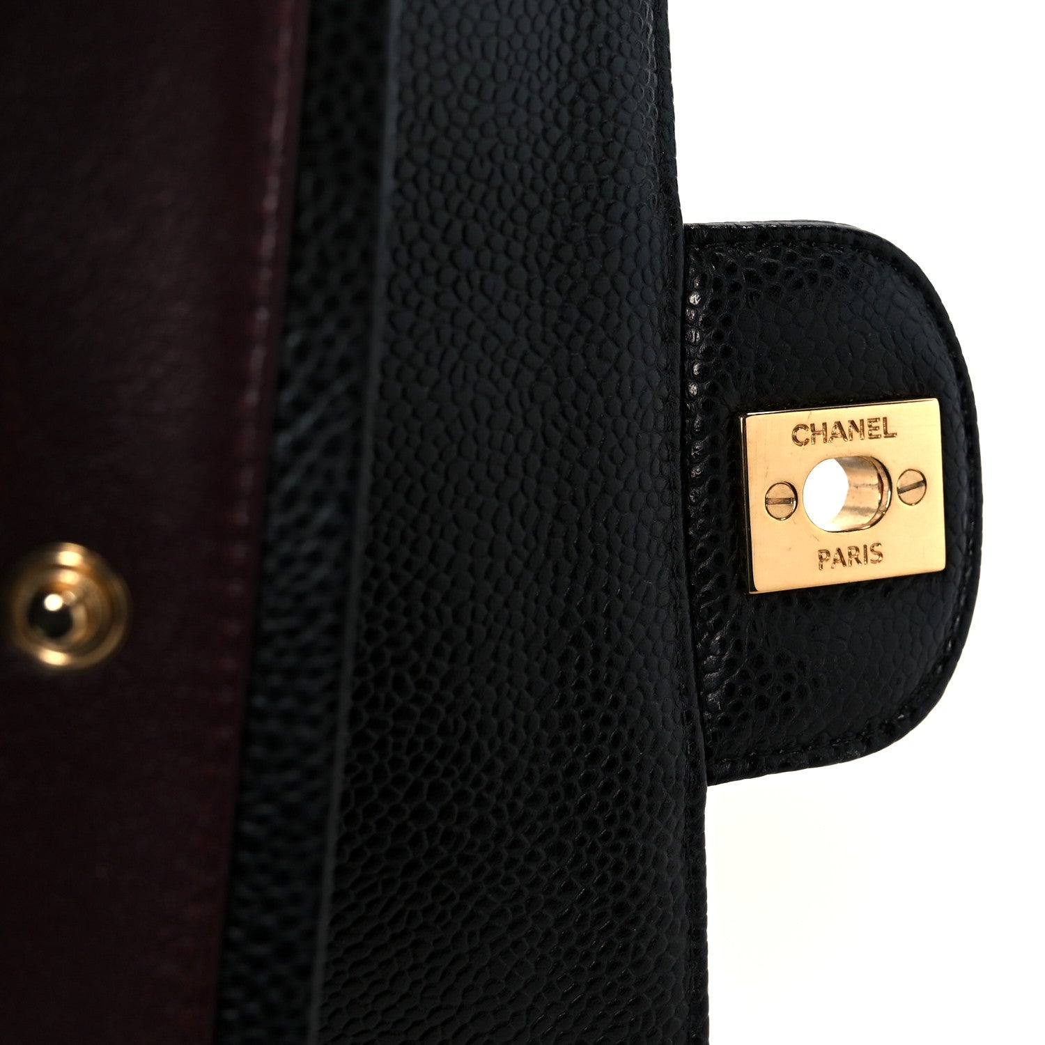 Chanel Caviar Quilted Medium Double Flap Black 7 of 11