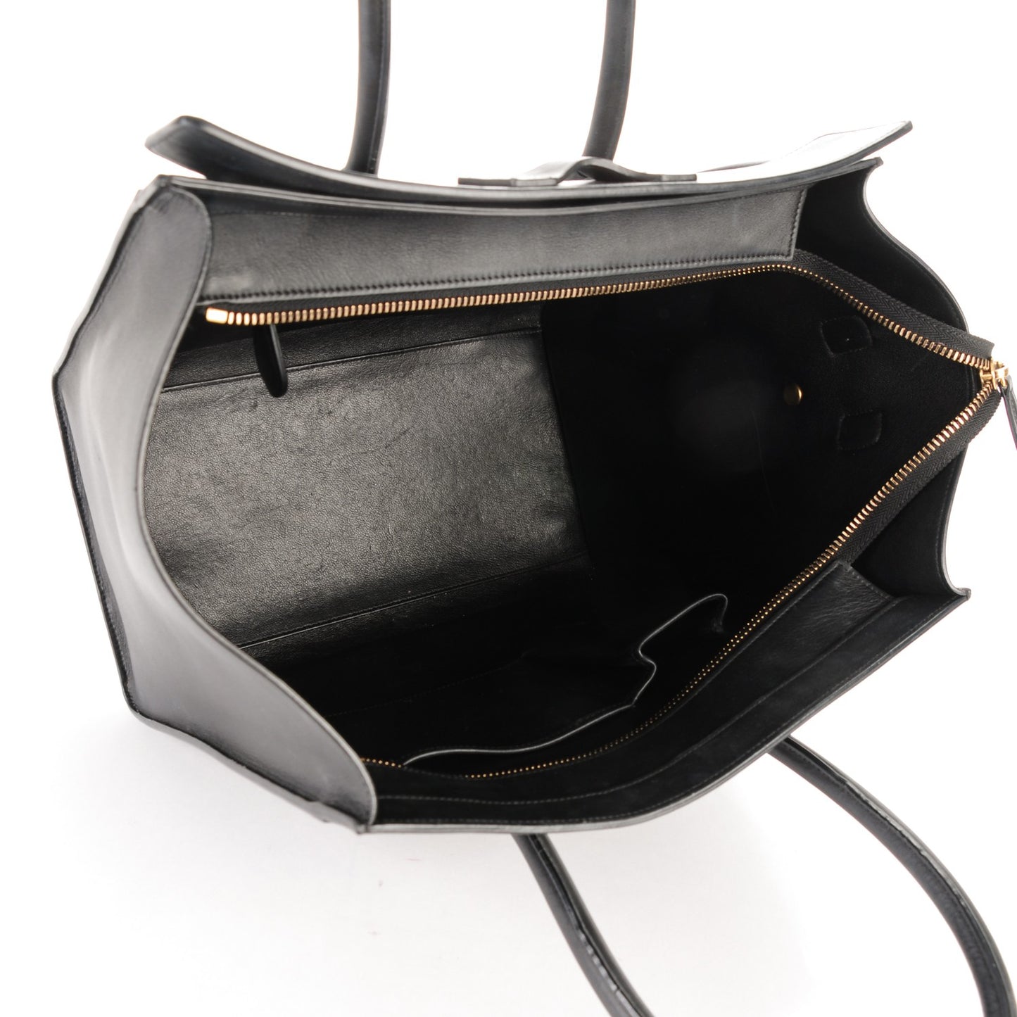 Smooth Calfskin Mini Luggage Black