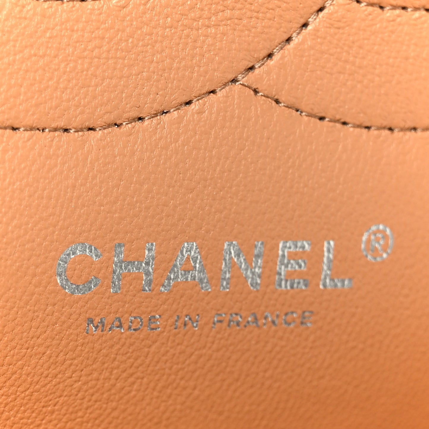 Caviar Quilted Jumbo Double Flap Dark Beige