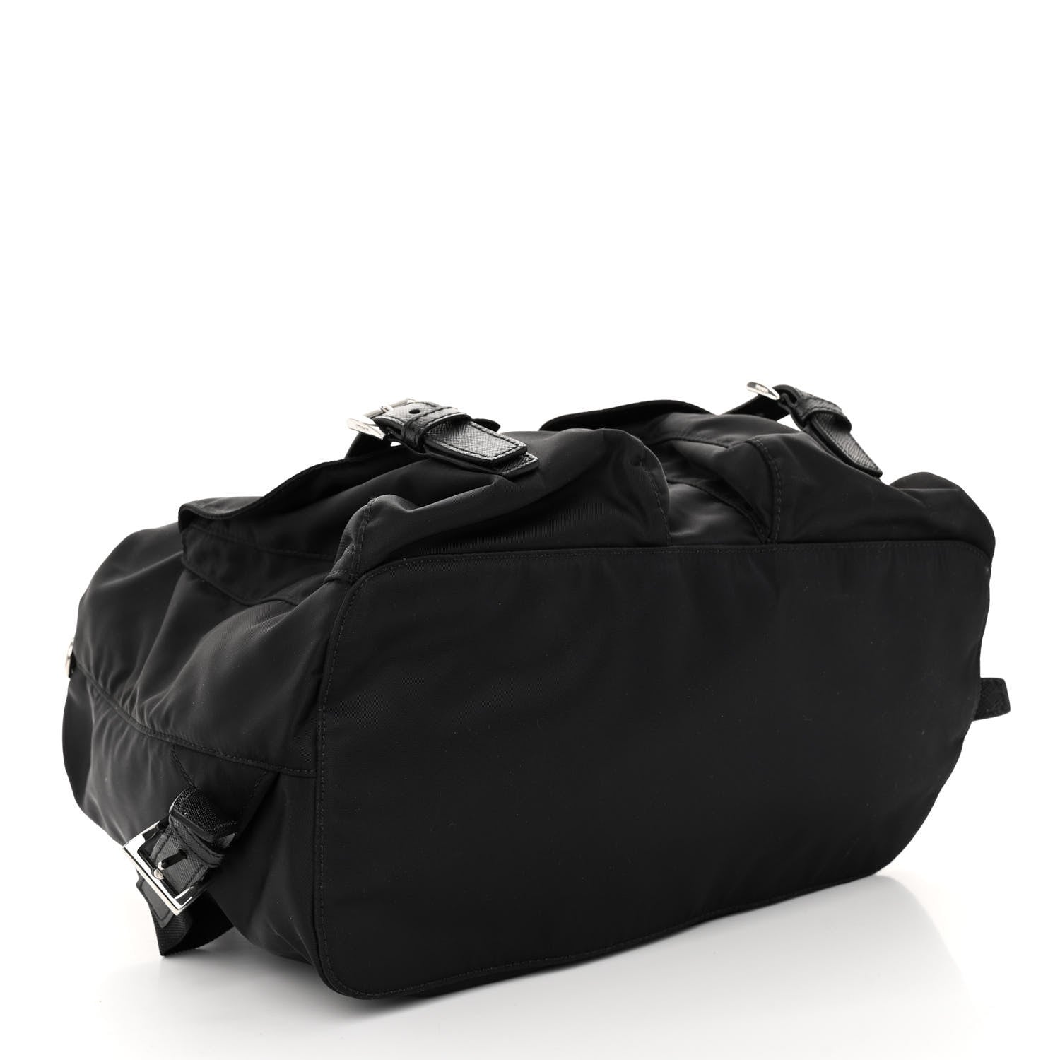 Prada Re-Nylon Saffiano Medium Backpack Black 5 of 11