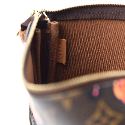 Louis Vuitton Monogram Roses Pochette Accessories 9 of 10