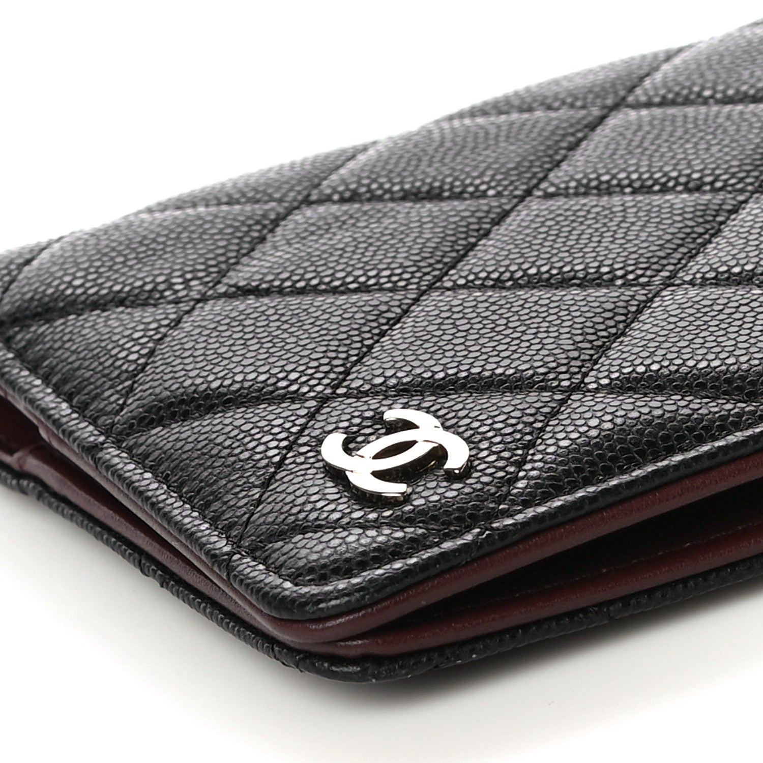 Chanel Caviar Quilted Medium Agenda Cover Black 10 of 11