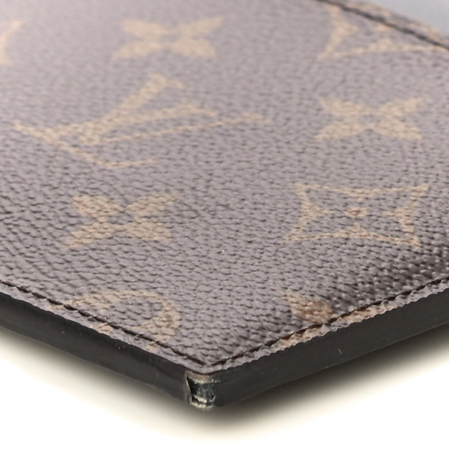 Monogram Slim Purse Black