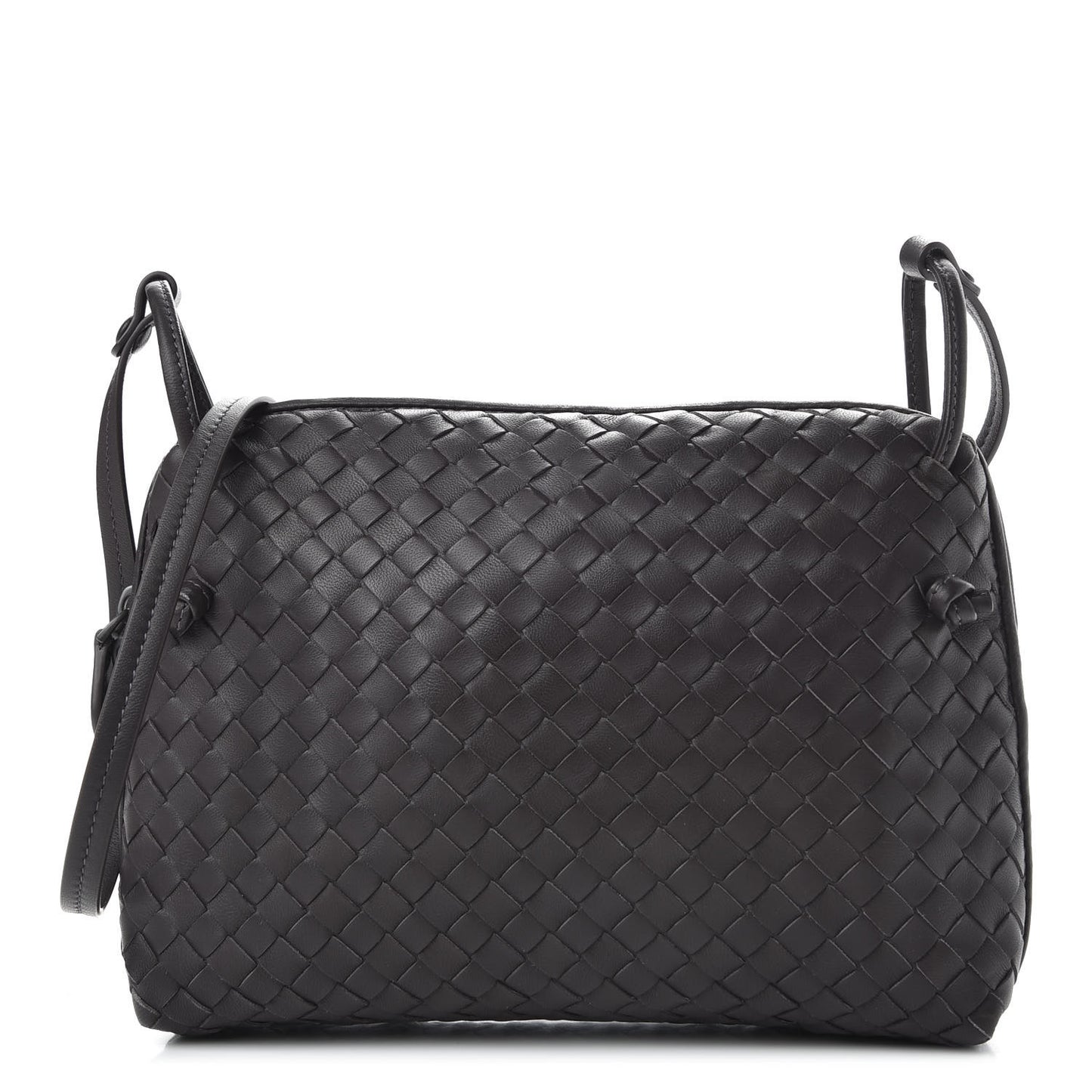 Nappa Intrecciato Nodini Crossbody Messenger Quetsche