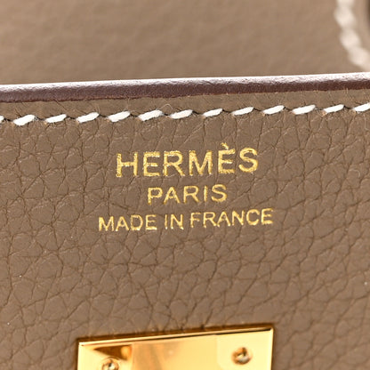 Hermes Togo Birkin 25 Etoupe 6 of 11