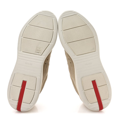 Prada Suede Mens America's Cup Sneakers 11 Beige 6 of 7