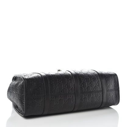 Gucci Guccissima Medium Joy Shoulder Bag Black 4 of 9