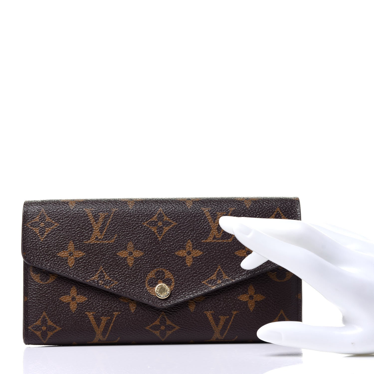 Louis Vuitton Monogram Sarah Wallet NM 2 of 10