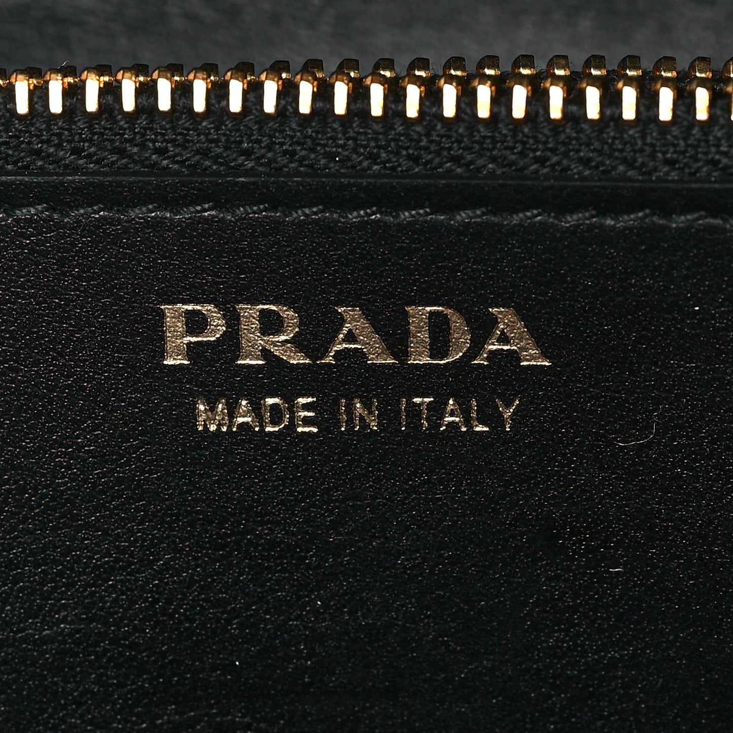 Tessuto Nylon Soft Calf Wristlet Wallet Black