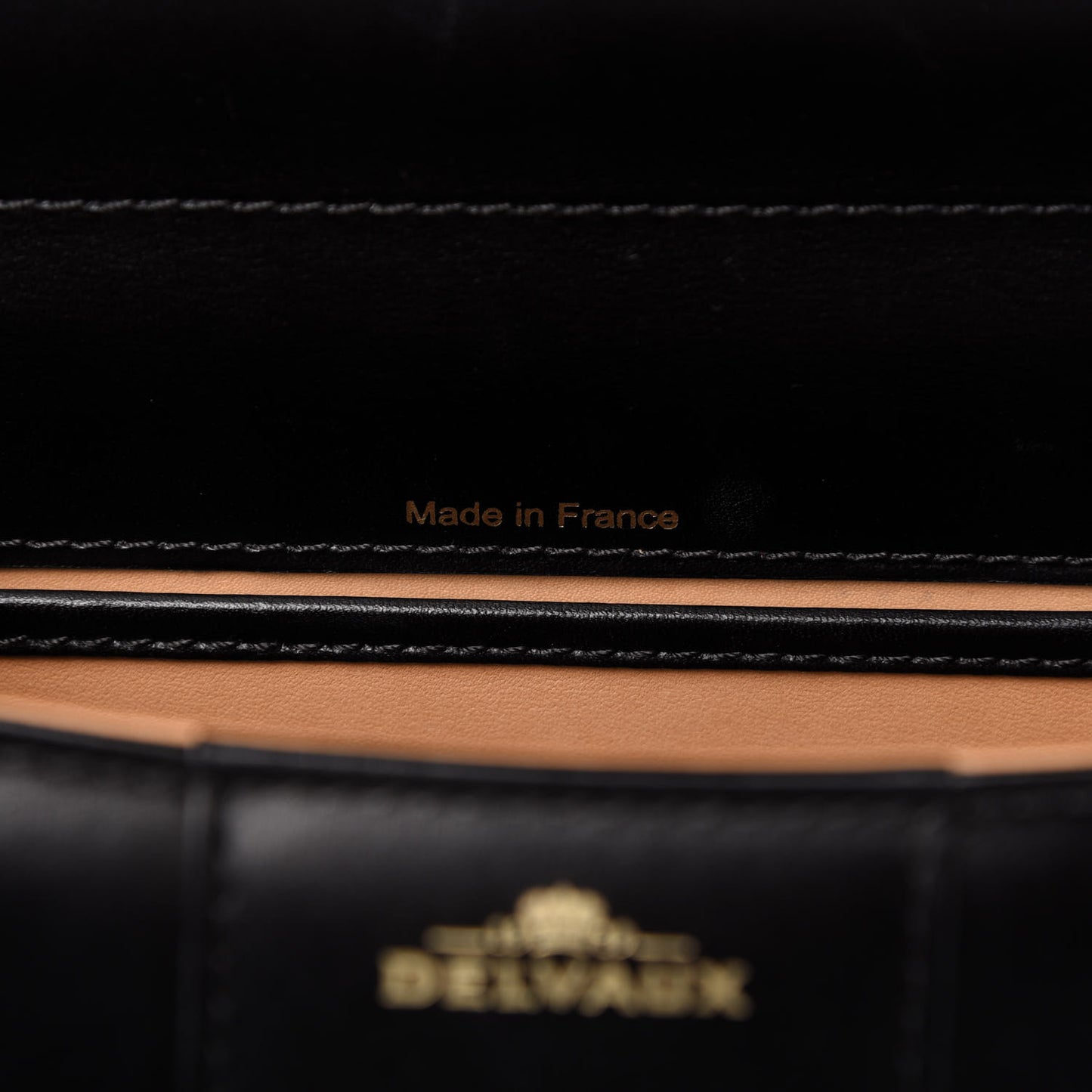 Box Calfskin Mini Brillant Satchel Black