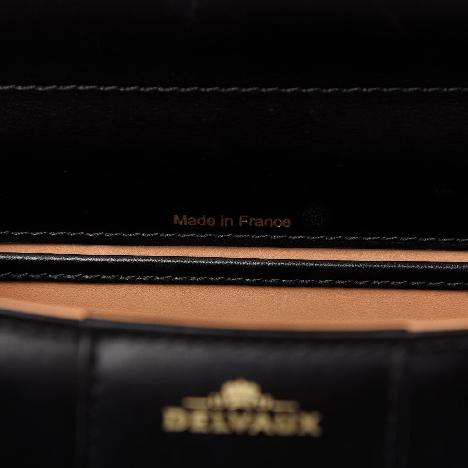 Delvaux Box Calfskin Mini Brillant Satchel Black 9 of 10