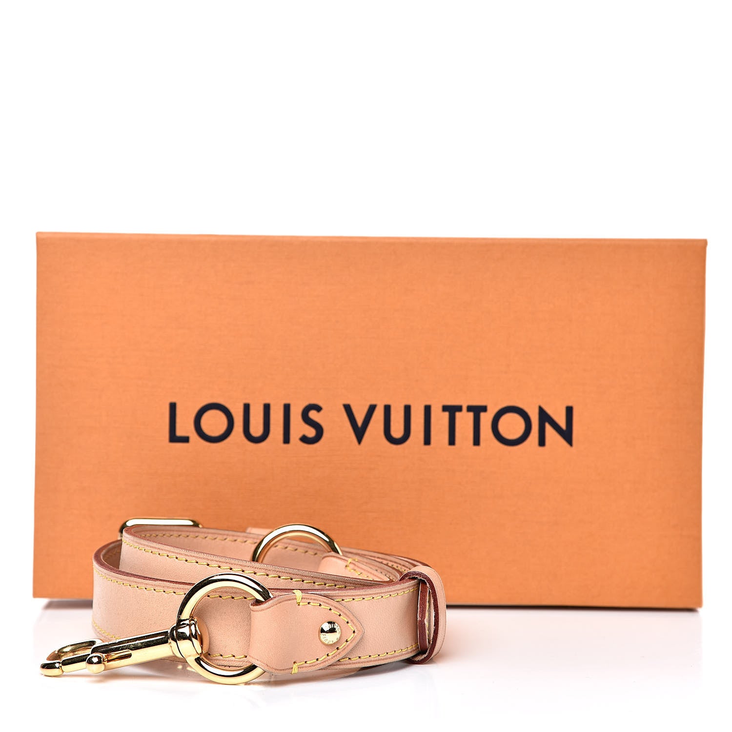Louis Vuitton Vachetta 25mm Adjustable Shoulder Strap VVN 4 of 4