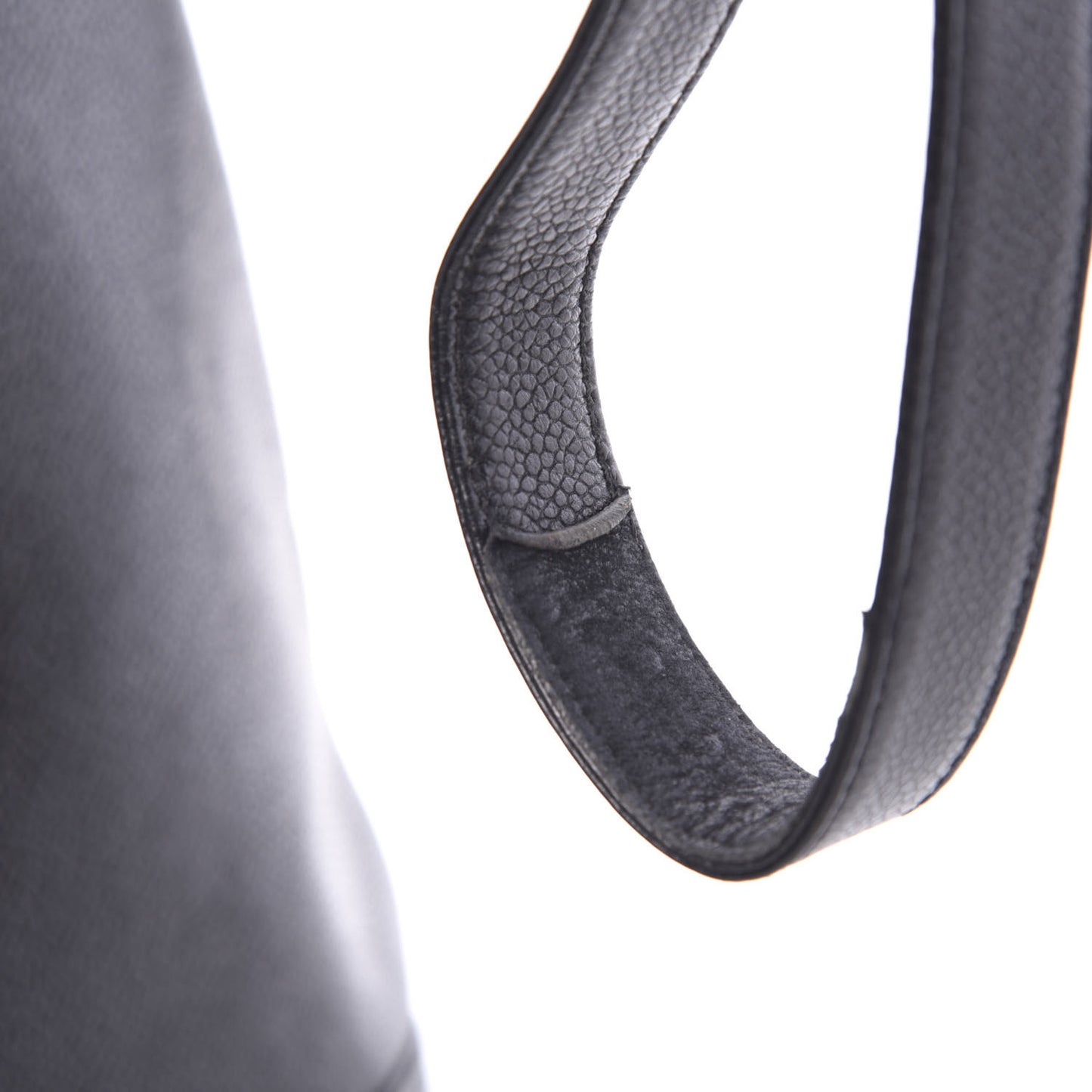 Caviar CC Drawstring Shoulder Bag Black