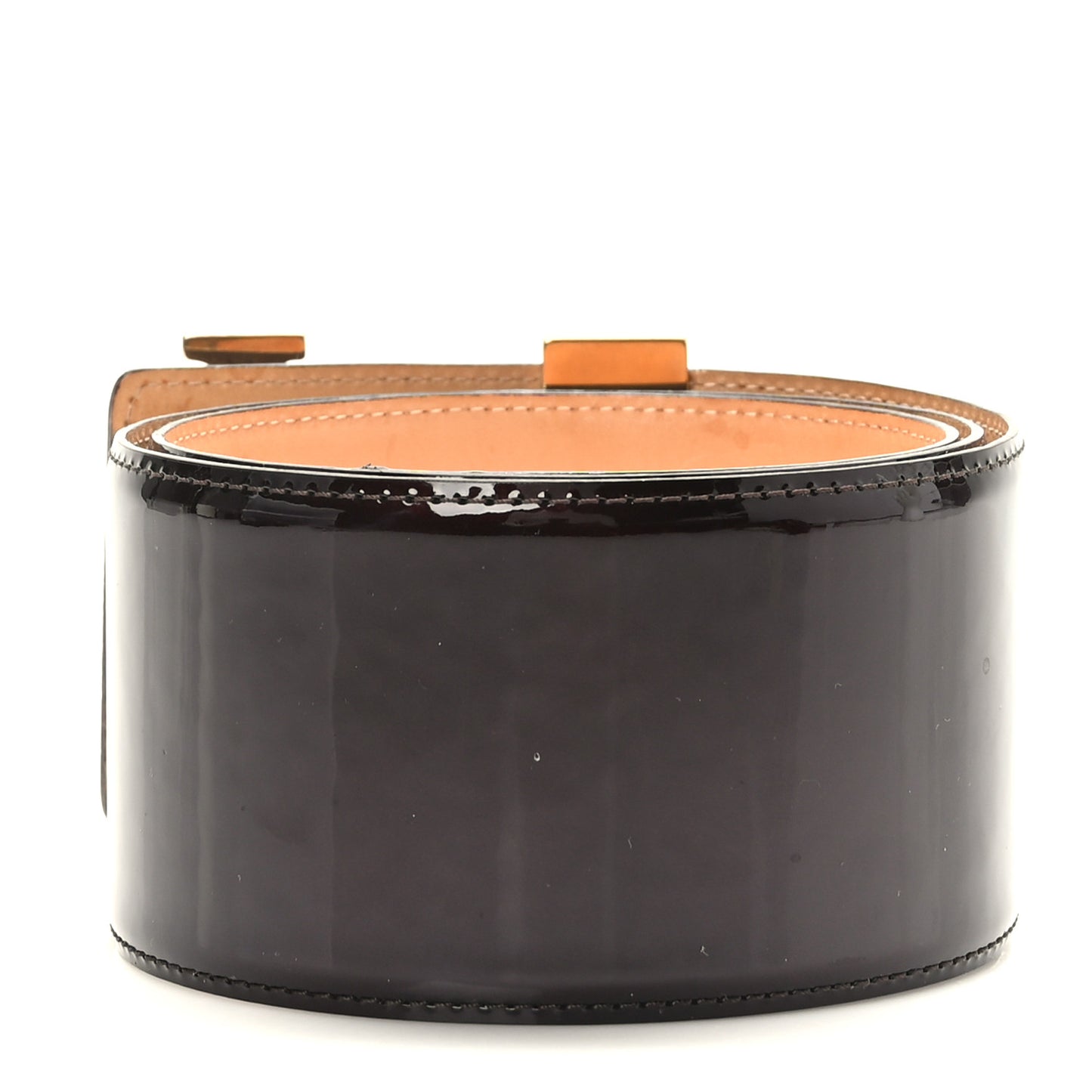 Patent LV Facettes Belt 75 30 Amarante