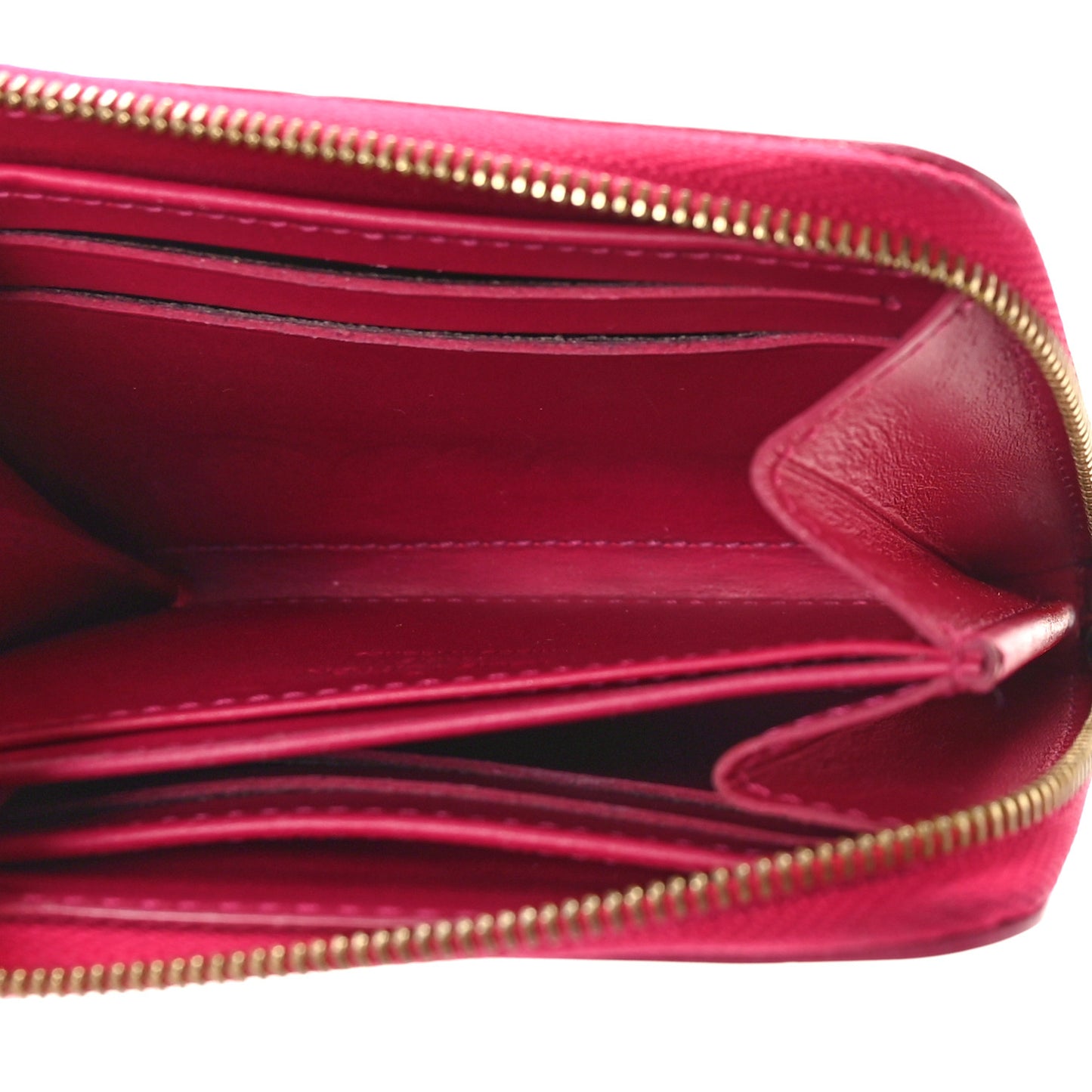 Vernis Ikat Zippy Coin Purse Rose Indien