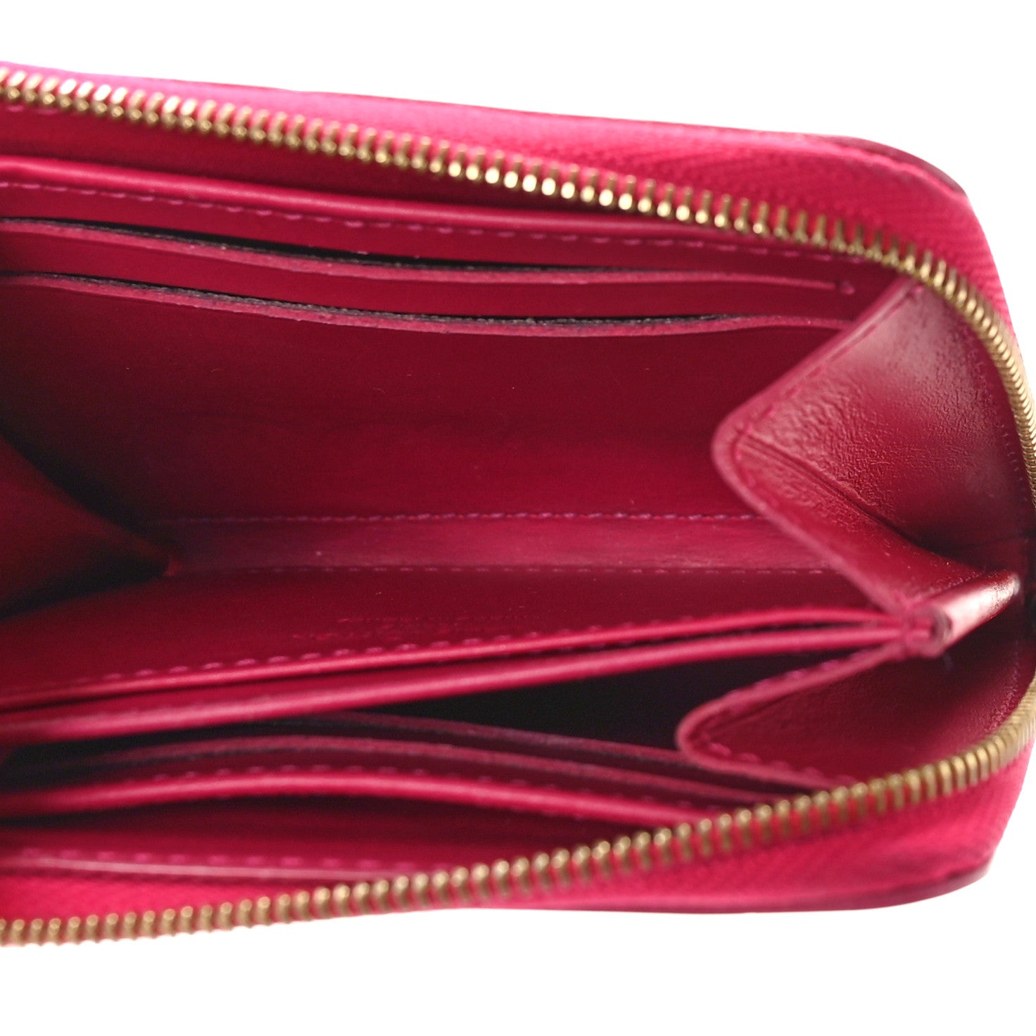 Louis Vuitton Vernis Ikat Zippy Coin Purse Rose Indien 5 of 8