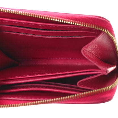 Louis Vuitton Vernis Ikat Zippy Coin Purse Rose Indien 5 of 8