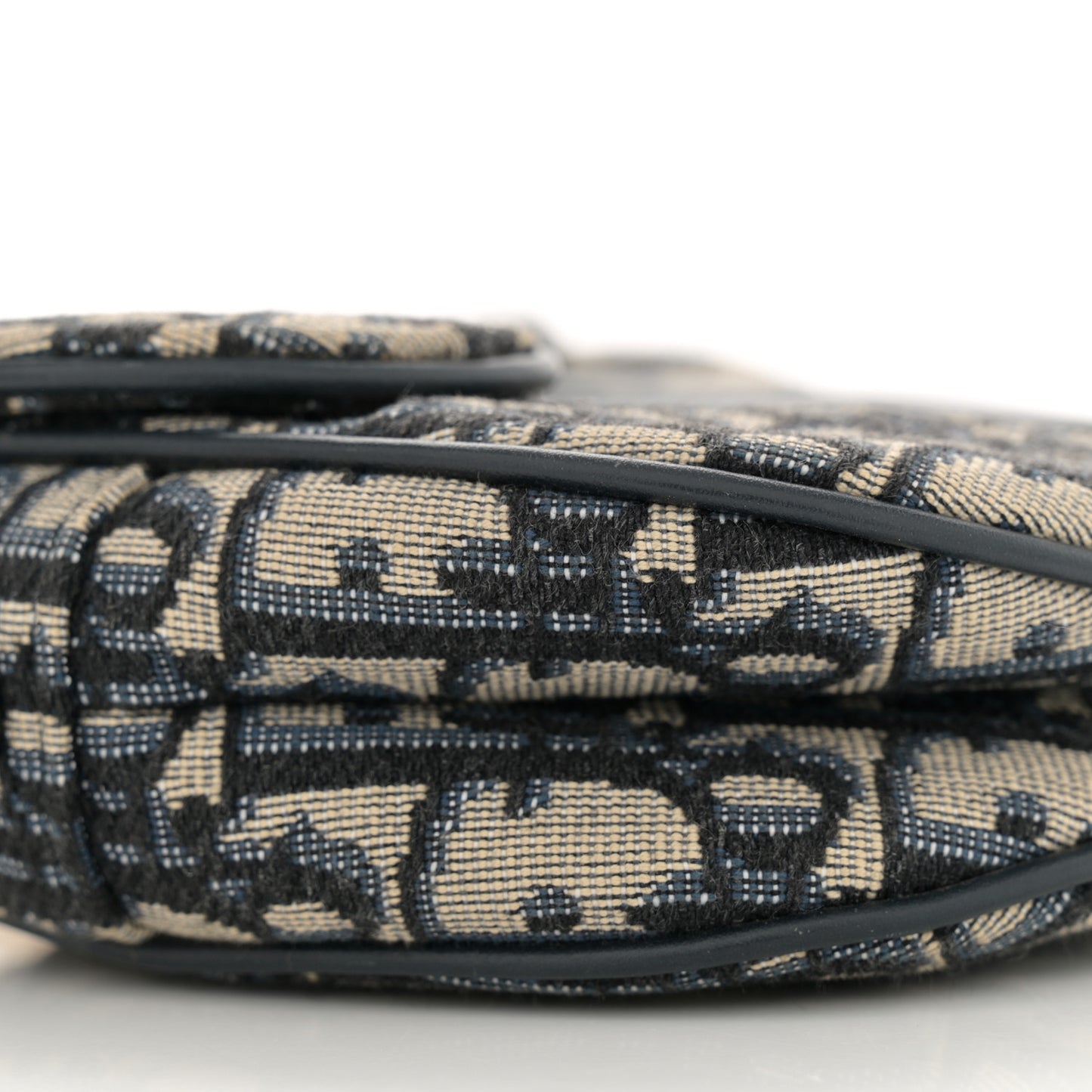Oblique Mini Saddle Bag Blue
