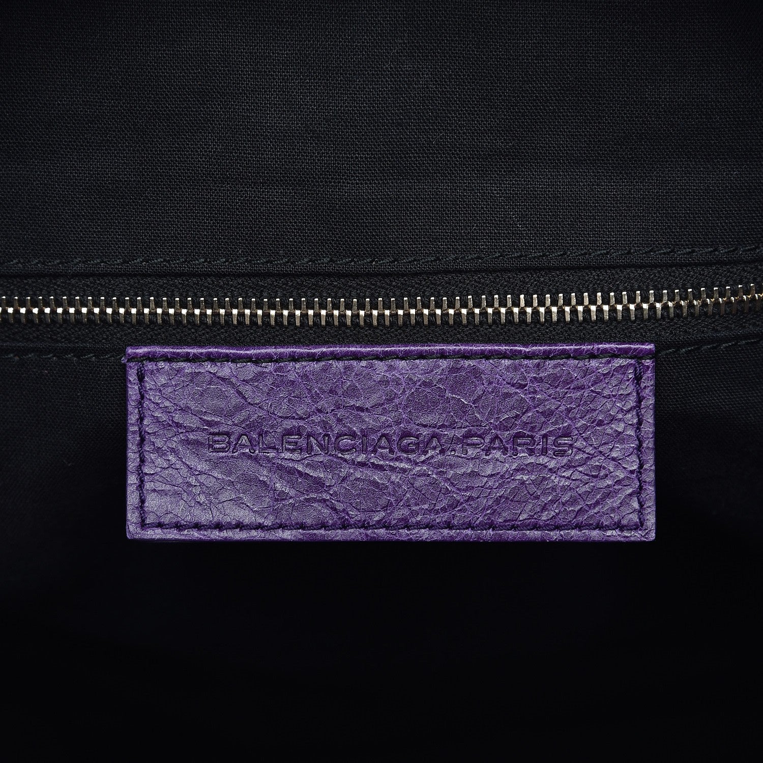 Balenciaga Agneau Classic Gold Hardware Velo Dark Violet 7 of 12