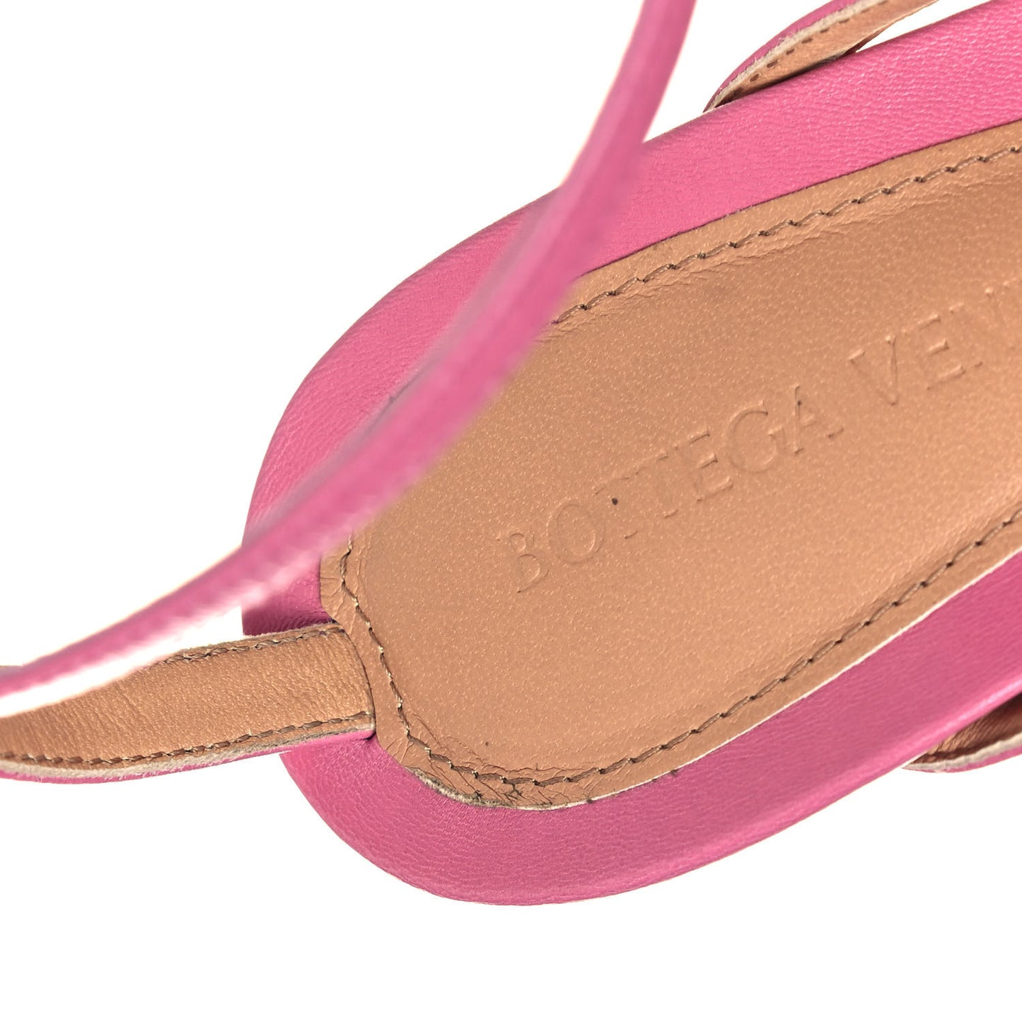 Lambskin Stretch Multi Strap 90mm Sandals 40.5 Fresia