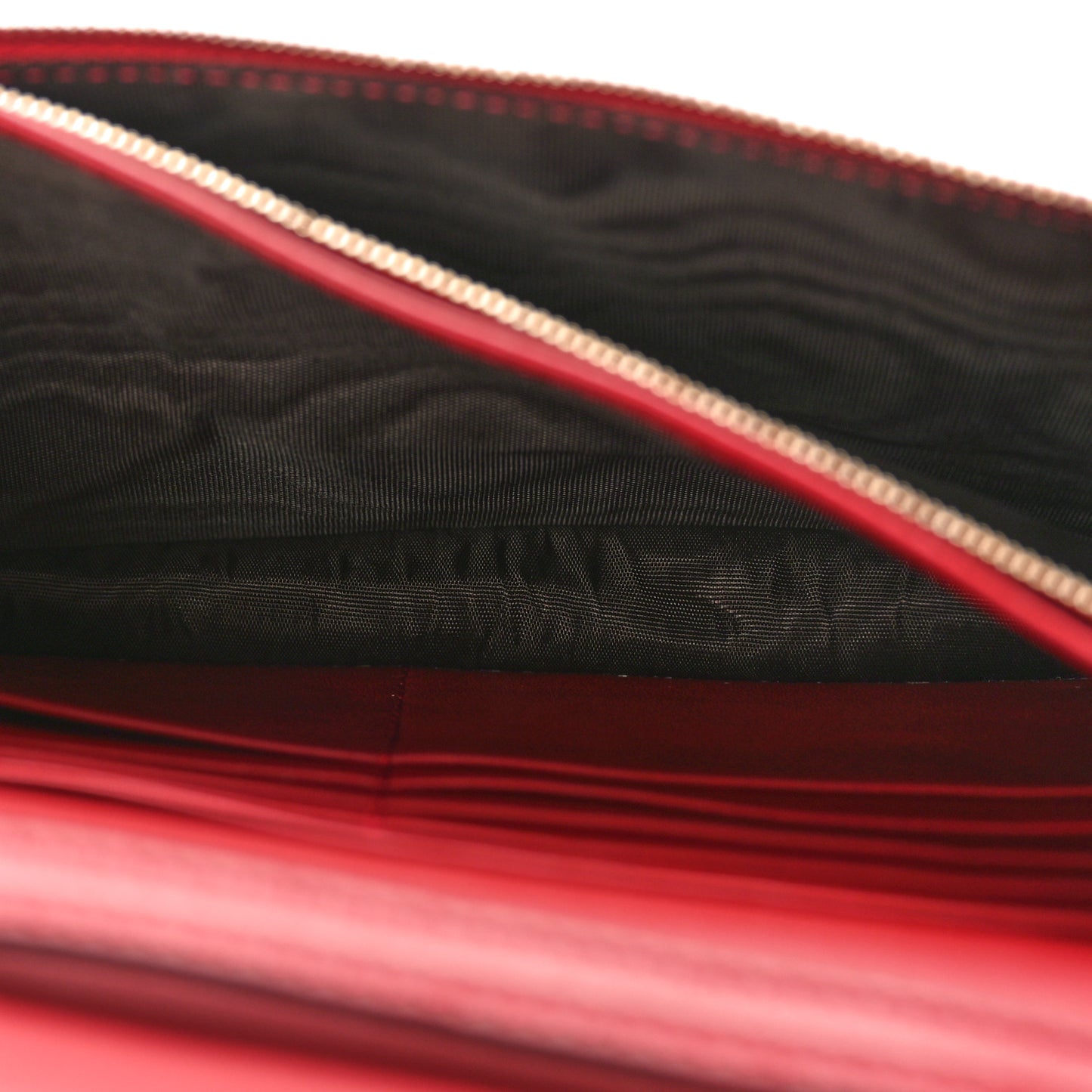 Microguccissima Crossbody Wallet Red