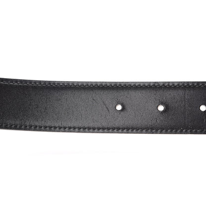 Hermes Box Togo 32mm Constance H Belt 90 Black Gold 6 of 9