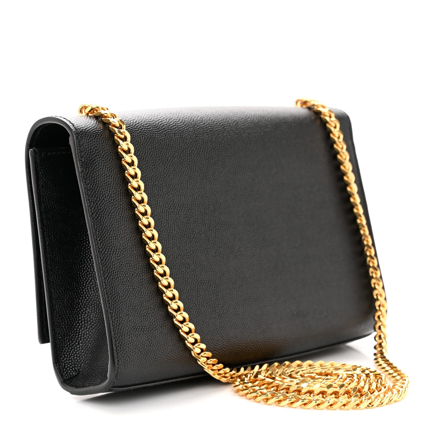 Grain De Poudre Small Monogram Kate Satchel Black