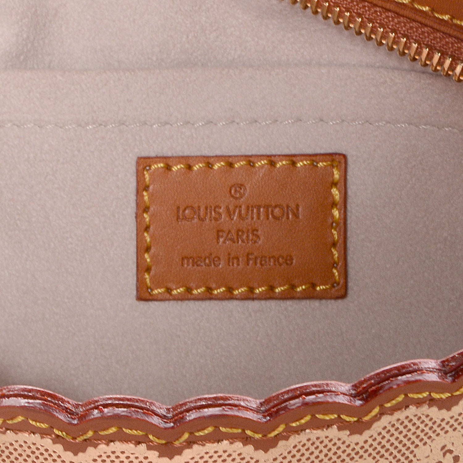 Louis Vuitton Monogram Dentelle Kirsten Silver 7 of 8
