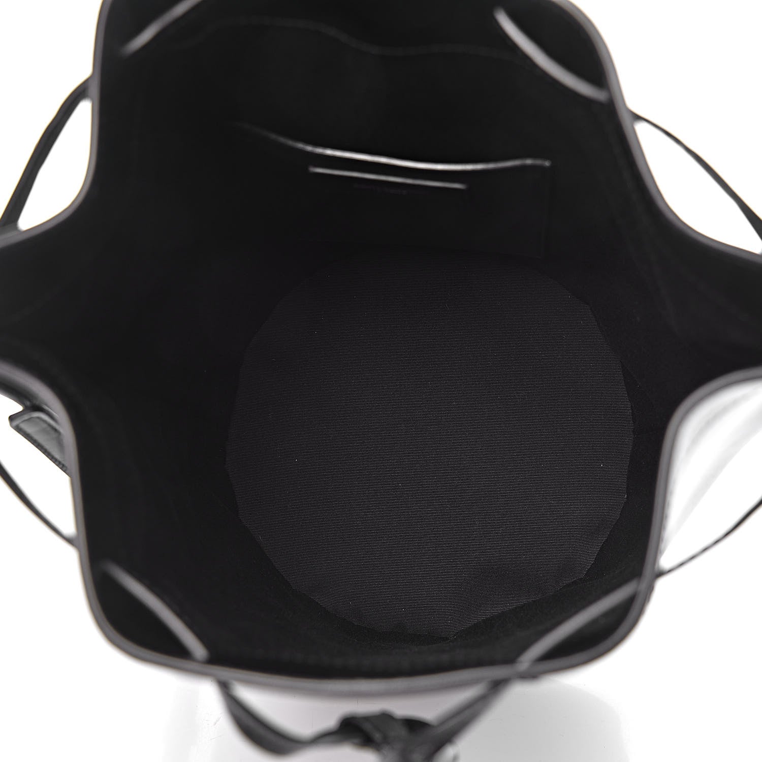 Saint Laurent Smooth Calfskin Medium Talitha Bucket Bag Black 5 of 10