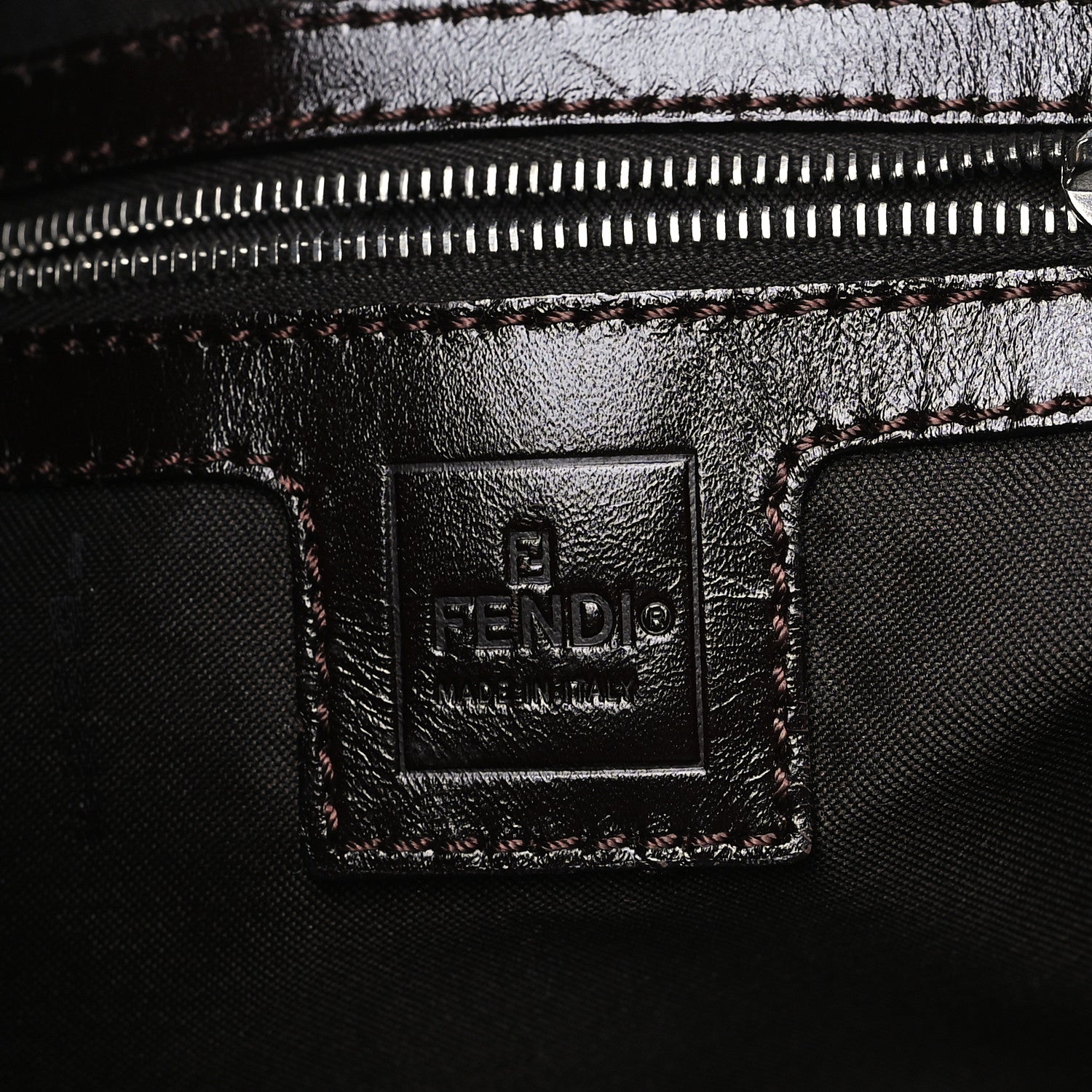 Fendi Zucca Shoulder Bag Tobacco 5 of 7