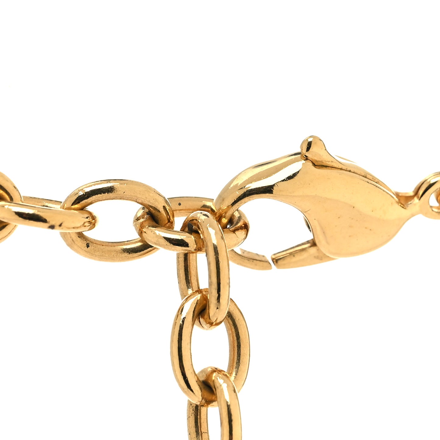 Metal Danseuse Etoile Chain Choker Necklace Gold