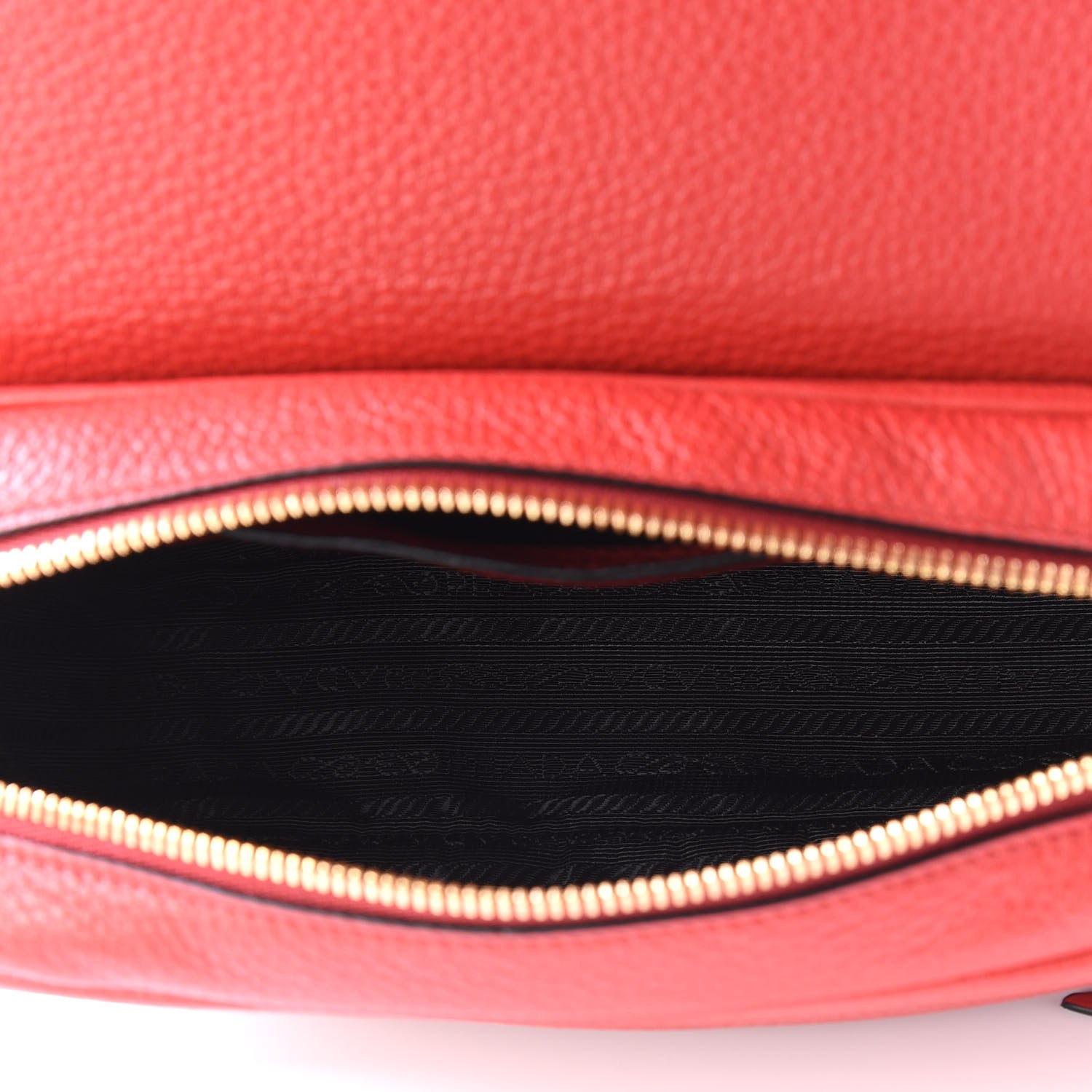 Prada Vitello Phenix Flap Crossbody Rosso 4 of 8