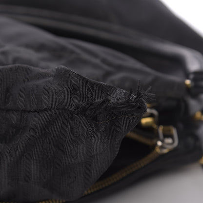 Prada Tessuto Nylon Saffiano Tote Black 10 of 13