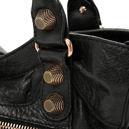 Balenciaga Agneau Giant 21 Rose Gold Hardware City Black 13 of 17